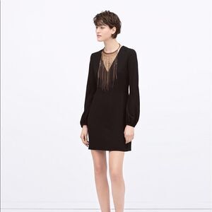 Zara Woman black dress 